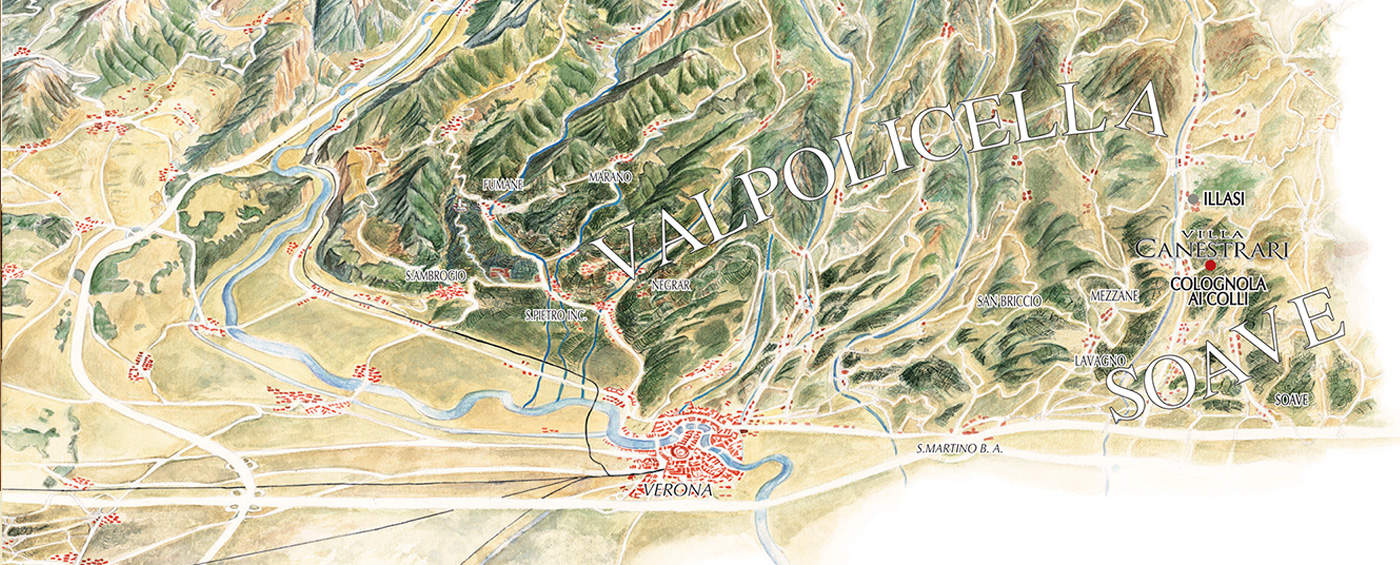 Mappa Villa Canestrari